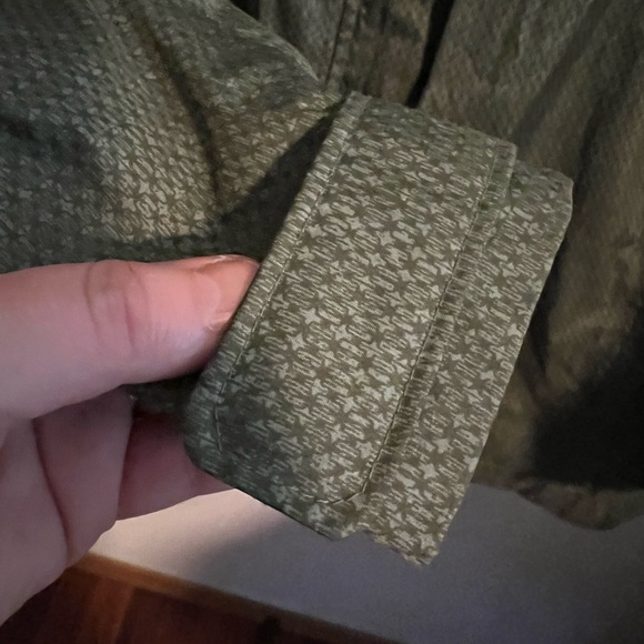 Green Columbia Rain Jacket Size 1X - Picture 4 of 14